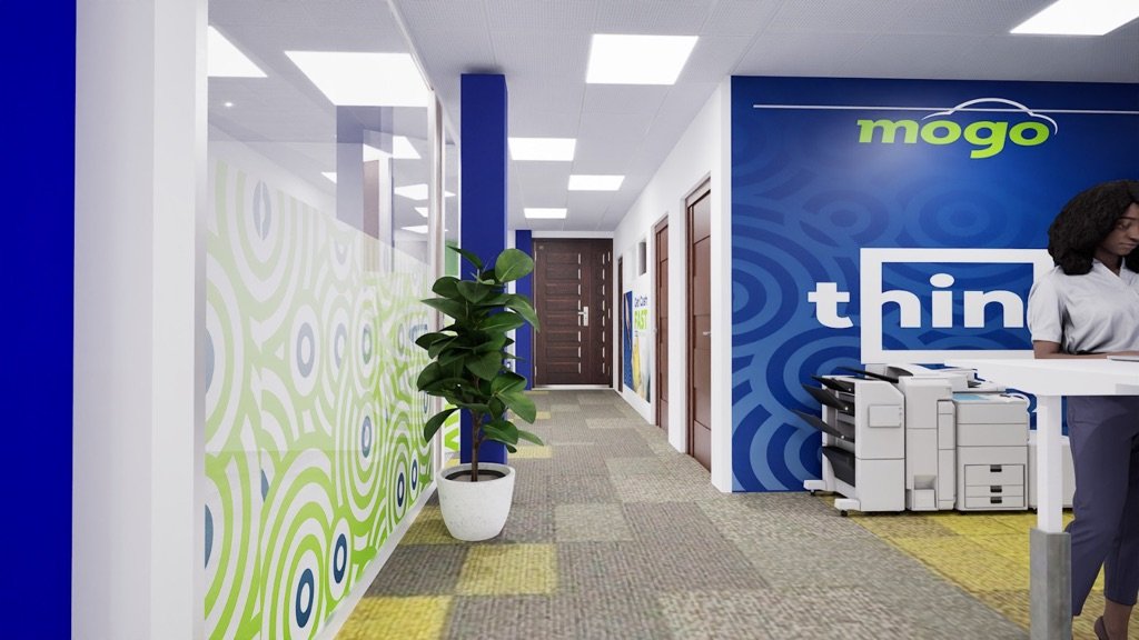 MOGO corridor and circulation space